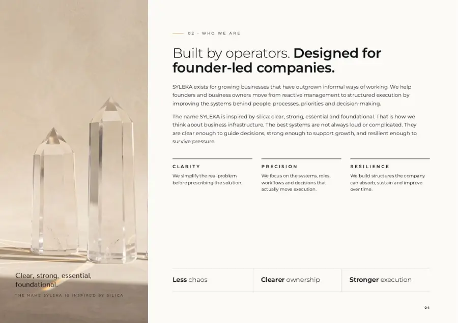 SYLEKA — بروفايل شركة من تصميم Webdazzle، صفحة 4
